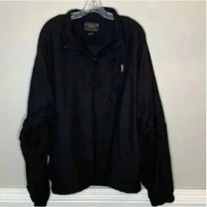 Austin Golf Black Pullover Wind Jacket with Detachable Sleeves Size XXL